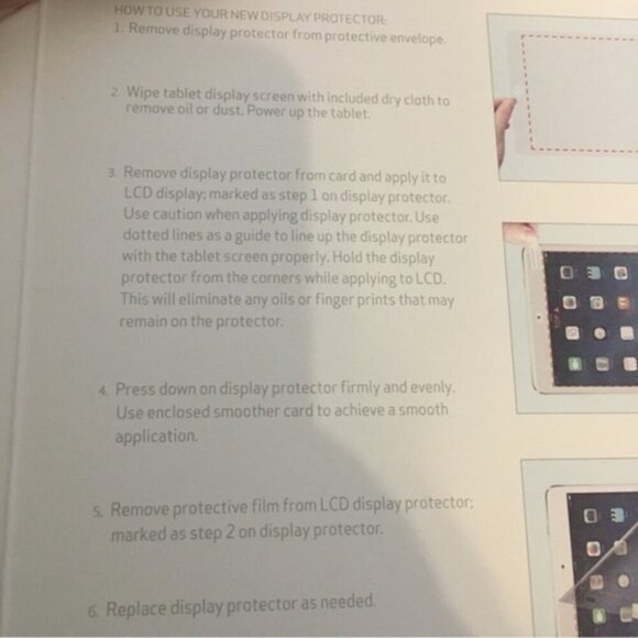 iPad mini screen protector 2 pack - Picture 7 of 10